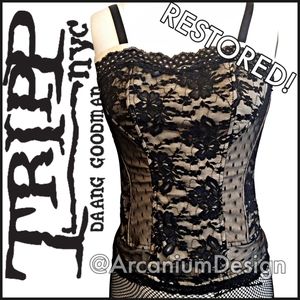Tripp Gothic Corset Mall Goth Punk Witchy Vintage Pinup Emo y2k lingerie gift